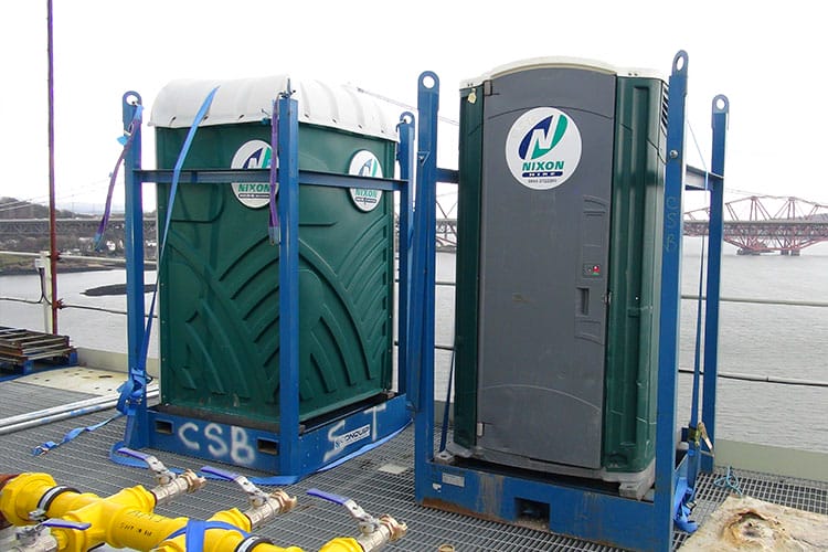 portable toilet lifting frame from conquip