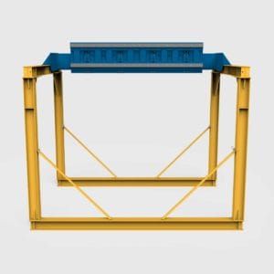 free standing gantry front view