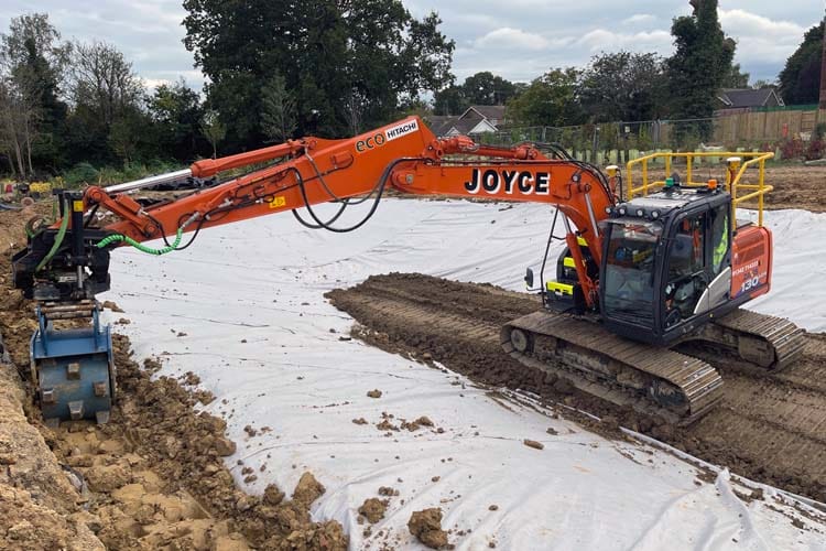 excavator compaction wheel