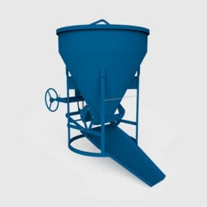 concrete twinflow skip geared