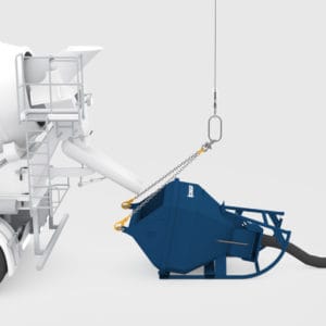 Concrete Column Skip - Without Bale Arm - Concrete Truck