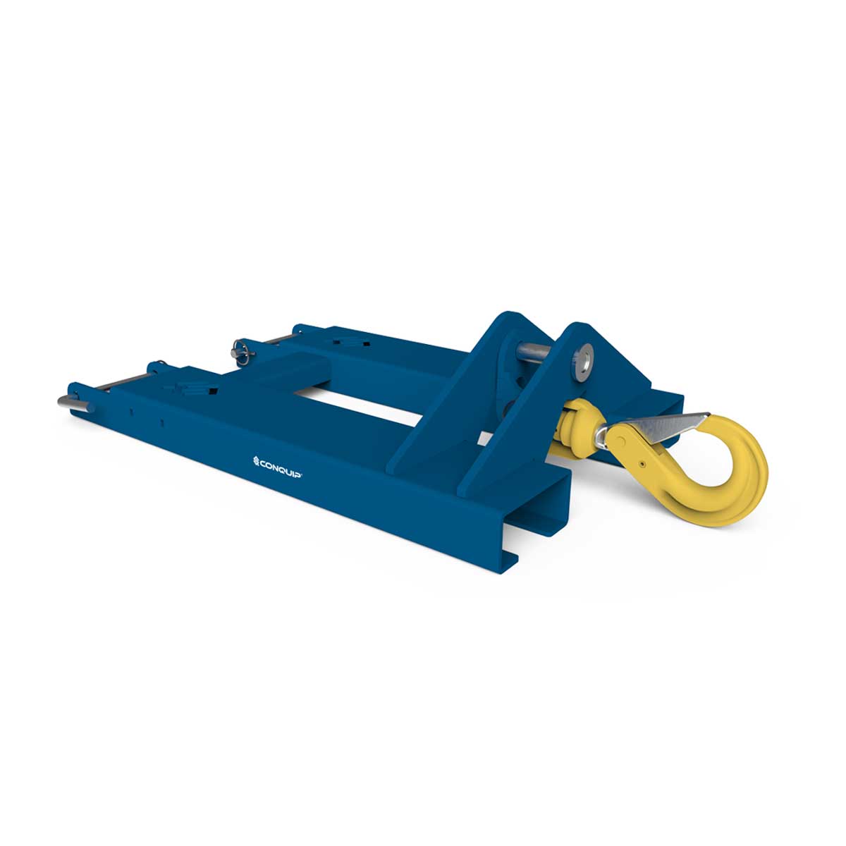 fork mounted hook forklift attachment