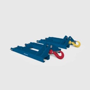 fork mounted hook forklift attachment Range