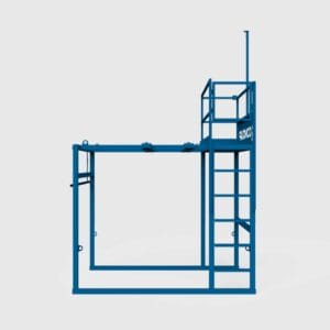 large skip washing platform