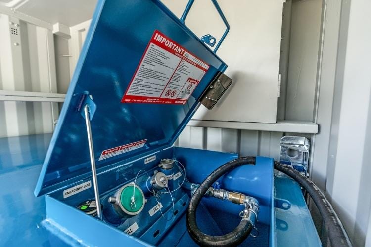 fuel storage high capacity fuel tank