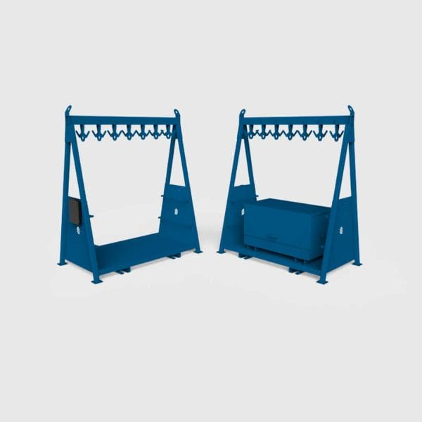 chain storage rack range