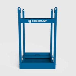 portable toilet lifting frame