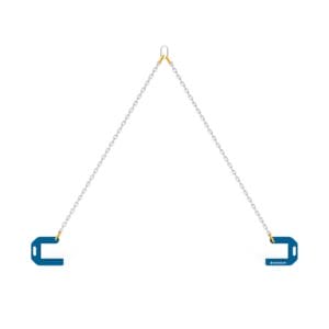 pipe lifting chain sling with hooks for lifting of concrete pipes